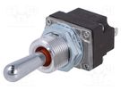 Switch: toggle; Pos: 3; SP3T; (ON)-OFF-ON; 0.1A/28VDC; -40÷85°C HONEYWELL