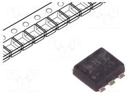 Transistor: N-MOSFET; unipolar; 20V; 4.2A; 0.5W; UF6; ESD TOSHIBA