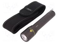 Torch: LED; IPX4; 25lm,1000lm; No.of diodes: 1; Design Beam; black GP