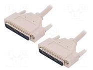 Connecting cable; D-Sub 37pin,male; 1m ADVANTECH