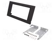 Radio frame; Mercedes; 2 DIN; black ACV