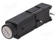 Fuse holder; cylindrical fuses; THT; 6.3x32mm; -40÷85°C; 15A; 600V 