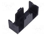 Cover; -40÷85°C; UL94V-0; black; OGN,OGN-SMD SCHURTER