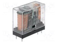 Relay: electromagnetic; SPST-NO; Ucoil: 5VDC; Icontacts max: 16A OMRON Electronic Components