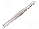 Tweezers; 145mm; Blade tip shape: rounded; for precision works LINDSTRÖM