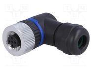 Connector: M12; plug; PIN: 5; female; A code-DeviceNet / CANopen BULGIN