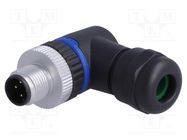 Connector: M12; plug; PIN: 4; male; A code-DeviceNet / CANopen BULGIN