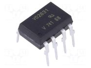 Optocoupler; THT; Ch: 2; OUT: logic; 1.5kV; 10Mbps; DIP8 VISHAY