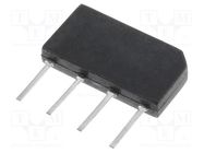 Bridge rectifier: single-phase; Urmax: 250V; If: 1.5A; Ifsm: 50A DIOTEC SEMICONDUCTOR