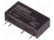 Converter: DC/DC; 1W; Uin: 10.8÷13.2V; Uout: 5VDC; Iout: 200mA; SIP7 