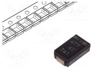 Capacitor: tantalum-polymer; 470uF; SMD; 4VDC; D; ±20% KEMET