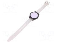 RFID pendant; plastic; black; 13.56MHz; ISO: ISO 14443A SYSTEM 7 SECURITY