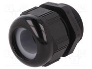 Cable gland; PG29; IP68; polyamide; black; Resistance to: UV rays LAPP