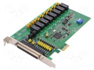 Isolated digital I/O card; 10÷30VDC; D-Sub 37pin,female; 850mA ADVANTECH