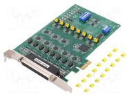 Serial port card; PCI,RS232/RS422/RS485 x8; D-Sub 62pin,female ADVANTECH