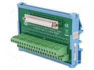 Industrial module: terminal block; for DIN rail mounting ADVANTECH
