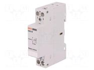 Contactor: 2-pole installation; 32A; 24VAC,24VDC; NO x2; CN32 LOVATO ELECTRIC