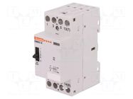 Contactor: 4-pole installation; 32A; 24VAC,24VDC; NO x4 LOVATO ELECTRIC