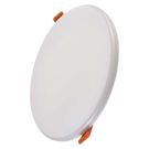 LED panel VIXXO 185 mm, round, built-in, white, 19W neutral white, EMOS