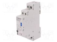 Relay: installation; bistable,impulse; NO x2; Ucoil: 24VDC; BI; 25A ISKRA