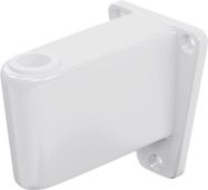 Wall Mount for Magnifying Lamps with Articulated Arm, white - suitable for fixed mounting on the wall or desk