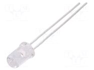 LED; amber; 5mm; 880÷2500mcd; 23°; Front: convex; 2.02÷2.4VDC BROADCOM (AVAGO)