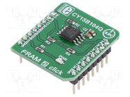Click board; prototype board; Comp: CY15B104Q; FRAM memory MIKROE