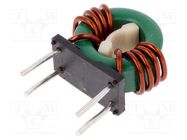 Inductor: wire; THT; 220uH; 30A; 1mΩ; 230VAC; 12.7x15mm; -20÷50% FERYSTER