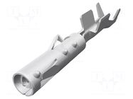 Contact; female; 0.635mm; CMC; tinned; 0.5mm2; reel; crimped; 6A MOLEX