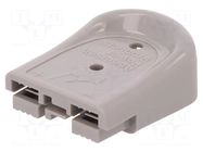 Connector: DC supply; plug; hermaphrodite; SBS® Mini; PIN: 2; grey ANDERSON POWER PRODUCTS