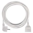 Extension Cord 5m / 1 socket / white / PVC / 1 mm2, EMOS