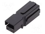 Connector: DC supply; plug; hermaphrodite; Powerpole® PP75; black ANDERSON POWER PRODUCTS