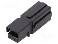 Connector: DC supply; plug; hermaphrodite; Powerpole® PP75; black ANDERSON POWER PRODUCTS
