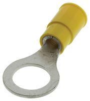 TERMINAL, RING TONGUE 3/8IN CRIMP YELLOW