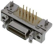 MINI D SUB CONN, RCPT, 20POS, SOLDER