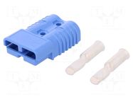 Connector: wire-wire; plug; SB® 175; hermaphrodite; PIN: 2; crimped ANDERSON POWER PRODUCTS