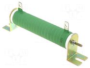 Resistor: wire-wound; 10Ω; 50W; ±5%; Ø25x120mm; 200ppm/°C SR PASSIVES