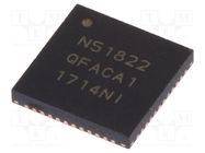 IC: SoC; QFN48; 32kBRAM,256kBFLASH; 16bit timers: 3; 1.8÷3.6VDC NORDIC SEMICONDUCTOR