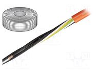 Wire: motor; chainflex® CF895; 4G16mm2; PUR; orange; stranded; Cu IGUS