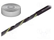 Wire: control cable; chainflex® CF880; 2x0.75mm2; PVC; black; Cu IGUS
