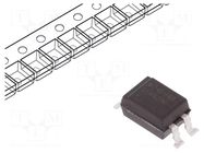 Optocoupler; SMD; Ch: 1; OUT: transistor; Uinsul: 5.3kV; Uce: 55V VISHAY