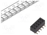 Connector: pin strips; socket; female; PIN: 10; vertical; 2mm; SMT NINIGI