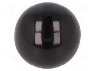 Ball knob; Ø: 25mm; Int.thread: M6; 9mm; duroplast PF ELESA+GANTER