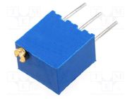 Potentiometer: mounting; multiturn; 470Ω; 250mW; ±10%; linear; THT VISHAY