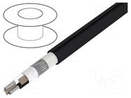 Wire: microphone cable; 2x20AWG; black; Cu,tinned; -50÷90°C; 600V BELDEN