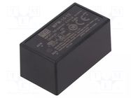 Converter: AC/DC; 10W; Uin: 80÷264VAC; 12VDC; Iout: 850mA; OUT: 1; 83% MEAN WELL