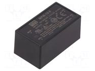 Converter: AC/DC; 10W; Uin: 80÷264VAC; 5VDC; Iout: 2A; OUT: 1; 81% MEAN WELL