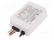 Power supply: switched-mode; LED; 45W; 36VDC; 1.25A; 90÷295VAC MEAN WELL