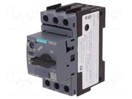 Motor breaker; 7.5kW; 220÷690VAC; for DIN rail mounting; Size: S0 SIEMENS