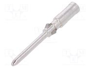 Contact; male; 1.6mm; silver plated; 1.5mm2; 16AWG; bulk; crimped MOLEX